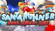 Subway Santa Runner Christmas